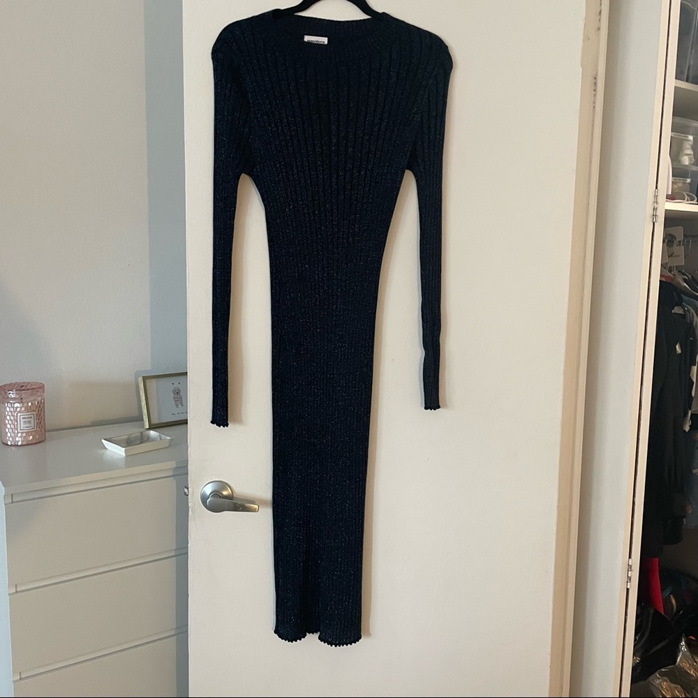 Superdown sparkle sweater dress - Picture 2 of 4